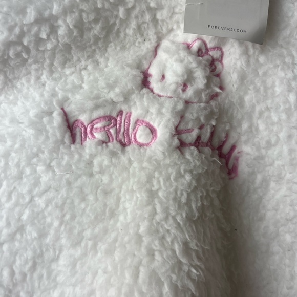 NWT Embroidered Hello Kitty Hoodie TOP ONLY - Picture 8 of 12